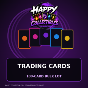 Assorted Trading Card Bulk Lot – 100 Cards
