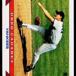 1989 Topps Greg Cadaret #478