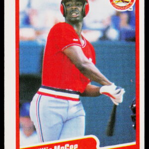 1990 Fleer Willie McGee #253