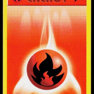 2000 Base Set 2 Fire Energy #126/130