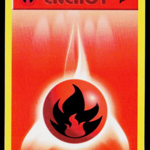 2000 Base Set 2 Fire Energy #126/130