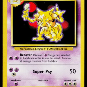 1999 Base Set Kadabra #32/102