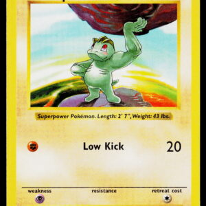 1999 Base Set Machop #52/102