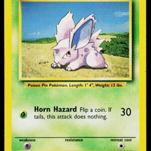 1999 Base Set Nidoran Male #55/102