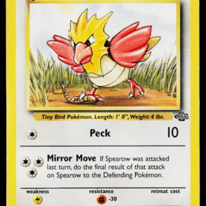 1999 Jungle Spearow #62/64