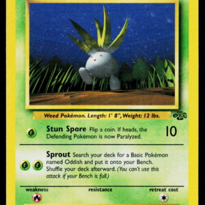 2000 Jungle Oddish #58/64