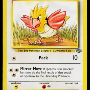 1999 Jungle Spearow #62/64