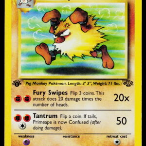1999 Jungle Primeape #43/64 1st Edition