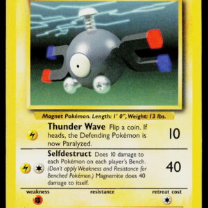 1999 Base Set Magnemite #53/102