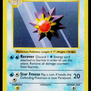 1999 Base Set Starmie #64/102