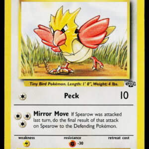 1999 Jungle Spearow #62/64