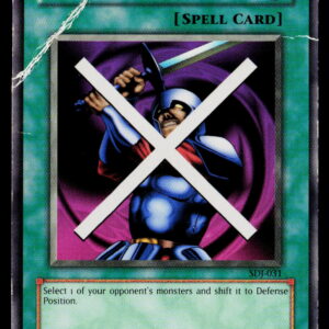 2003 Starter Deck: Joey Block Attack #SDJ-031 Damaged
