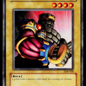 2002 Starter Deck: Kaiba Destroyer Golem #SDK-028 HP