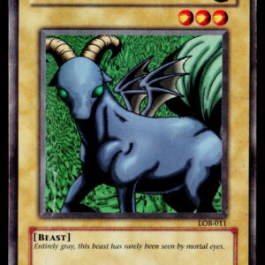 2002 Legend of Blue Eyes White Dragon Dark Gray #LOB-011