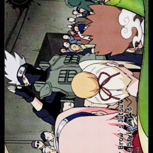 Kayou Naruto Earth Scroll 1 | Bushy Brow's Jutsu: Sasuke | NREA01-R-036L1 | NM