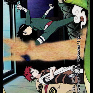 Kayou Naruto Earth Scroll 1 | Gaara vs Rock Lee: The | NREA01-R-005L1 | NM