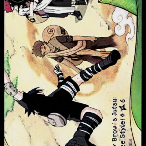 Kayou Naruto Earth Scroll 1 | Bushy Brow's Jutsu: Sasuke | NREA01-R-039L1 | NM