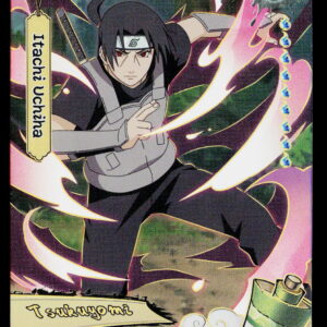 Kayou Naruto Earth Scroll 2 | Itachi Uchiha Tsukuyomi | NREA02-SSR-023L3 | NM