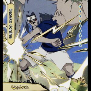 Kayou Naruto Earth Scroll 2 | Sasuke Uchiha | NREA02-SSR-021L3 | Near Mint