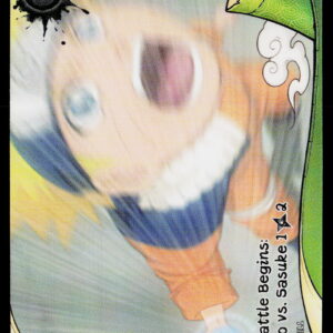 Kayou Naruto Jin3 | The Battle Begins: Naruto vs. Sasuke | NRSA03-R-001L1 | NM