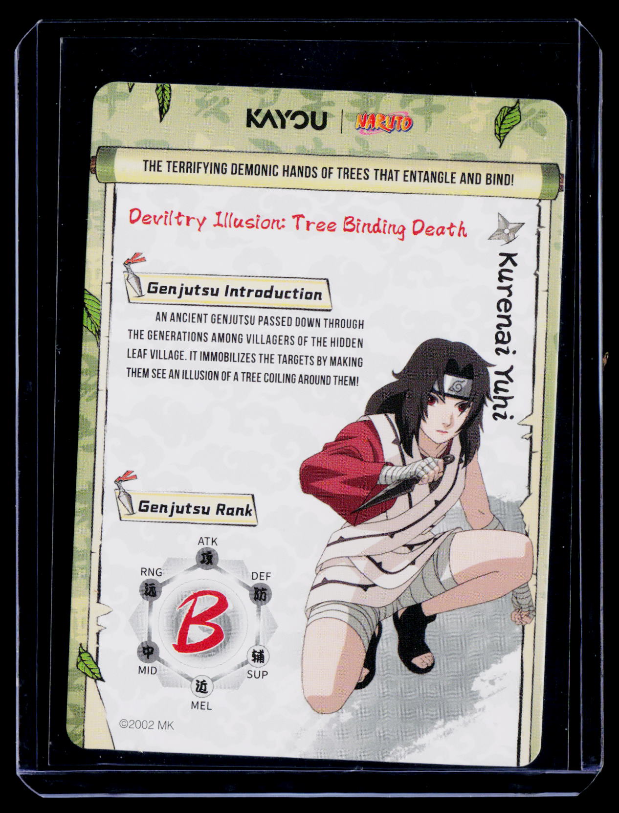 Kayou Naruto Jin 3 SSR018 Kurenai Yuhi NRSA03-SSR-018L3 English - Image 2