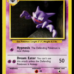 1999 Pokemon Base Set Haunter 29/102 Unlimited LP