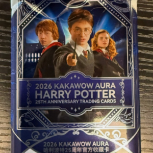 2026 Kakawow Aura Harry Potter 25th Anniversary Hobby Pack Factory Sealed