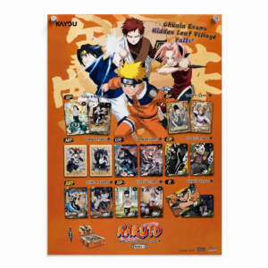 Naruto Kayou Earth Scroll Series 1 Holographic Promo Poster 10.5x15 New