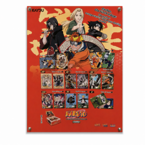 Naruto Kayou Earth Scroll Series 2 Holographic Promo Poster 10.5x15 New