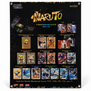 Naruto Kayou Ninja Age Holographic Promo Poster 10.5x15 New
