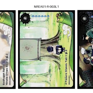 Kayou Naruto Earth Scroll 1 Complete R Set | 50 Cards | NREA01 | NM