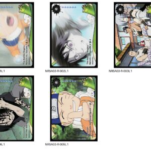 Kayou Naruto Jin Chapter Series 3 Complete R Set | 50 Cards | NM