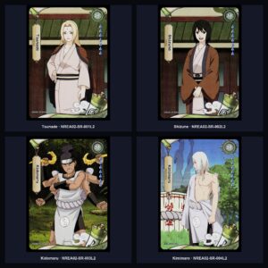 Kayou Naruto Earth Scroll 2 Complete SR Set | 20 Cards | NREA02 | NM