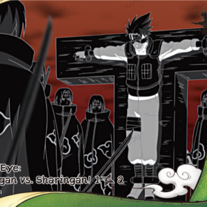 Kayou Naruto Earth Scroll 2 R | Sharingan vs. Sharingan | NREA02-R-001L1