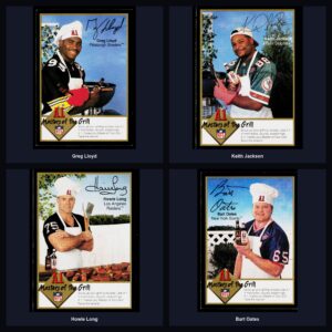 1994 A.1. Masters of the Grill Complete 28-Card Set