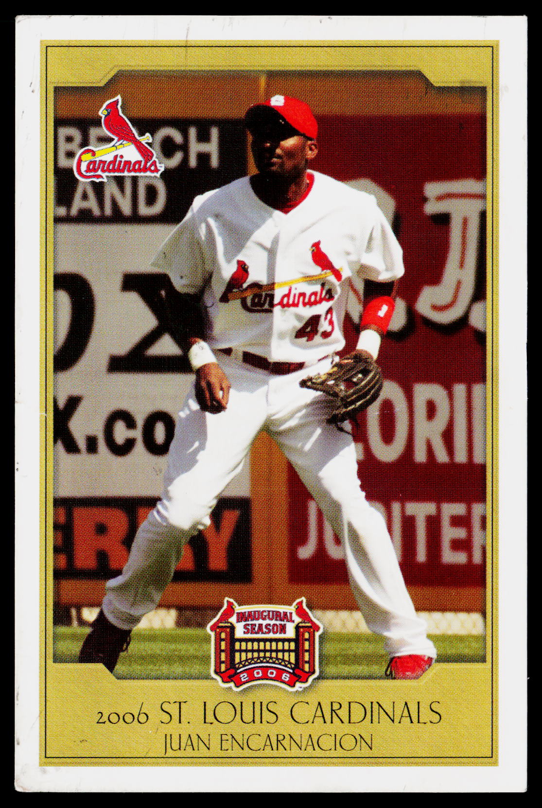 2006 St. Louis Cardinals Police SGA Juan Encarnacion