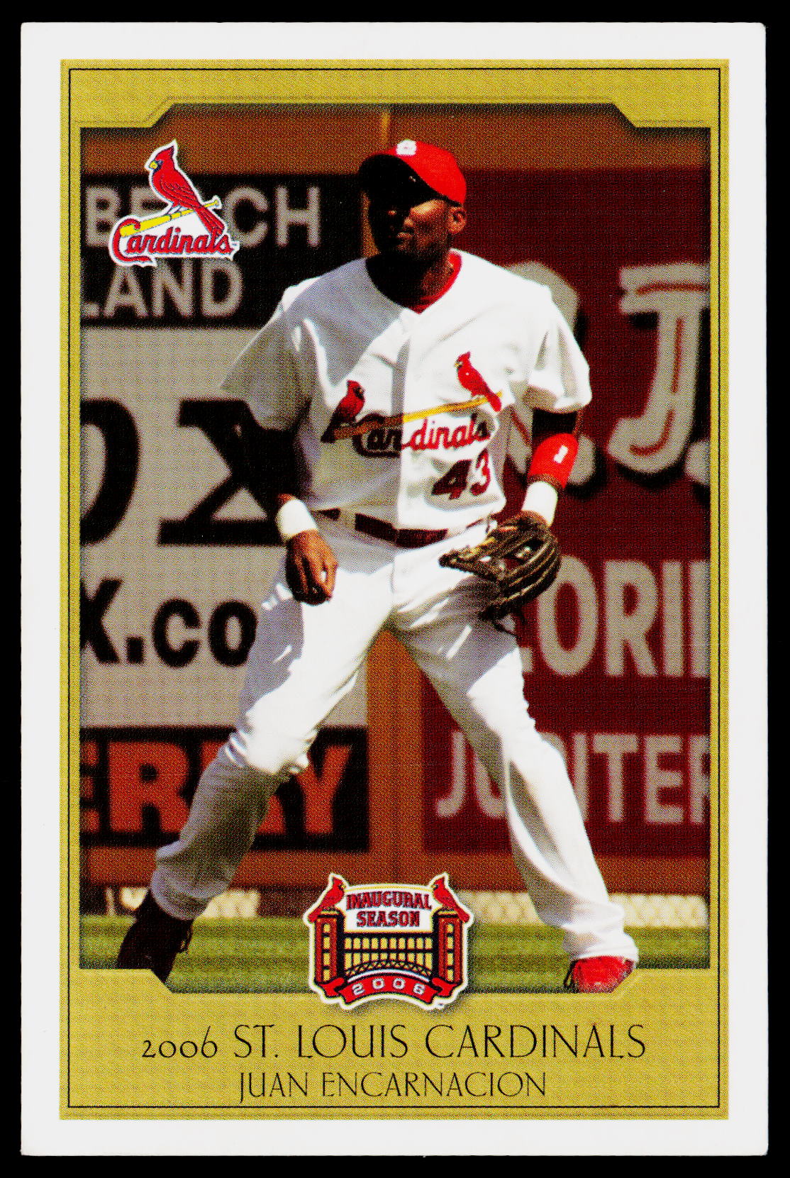 2006 St. Louis Cardinals Police SGA Juan Encarnacion - Image 3