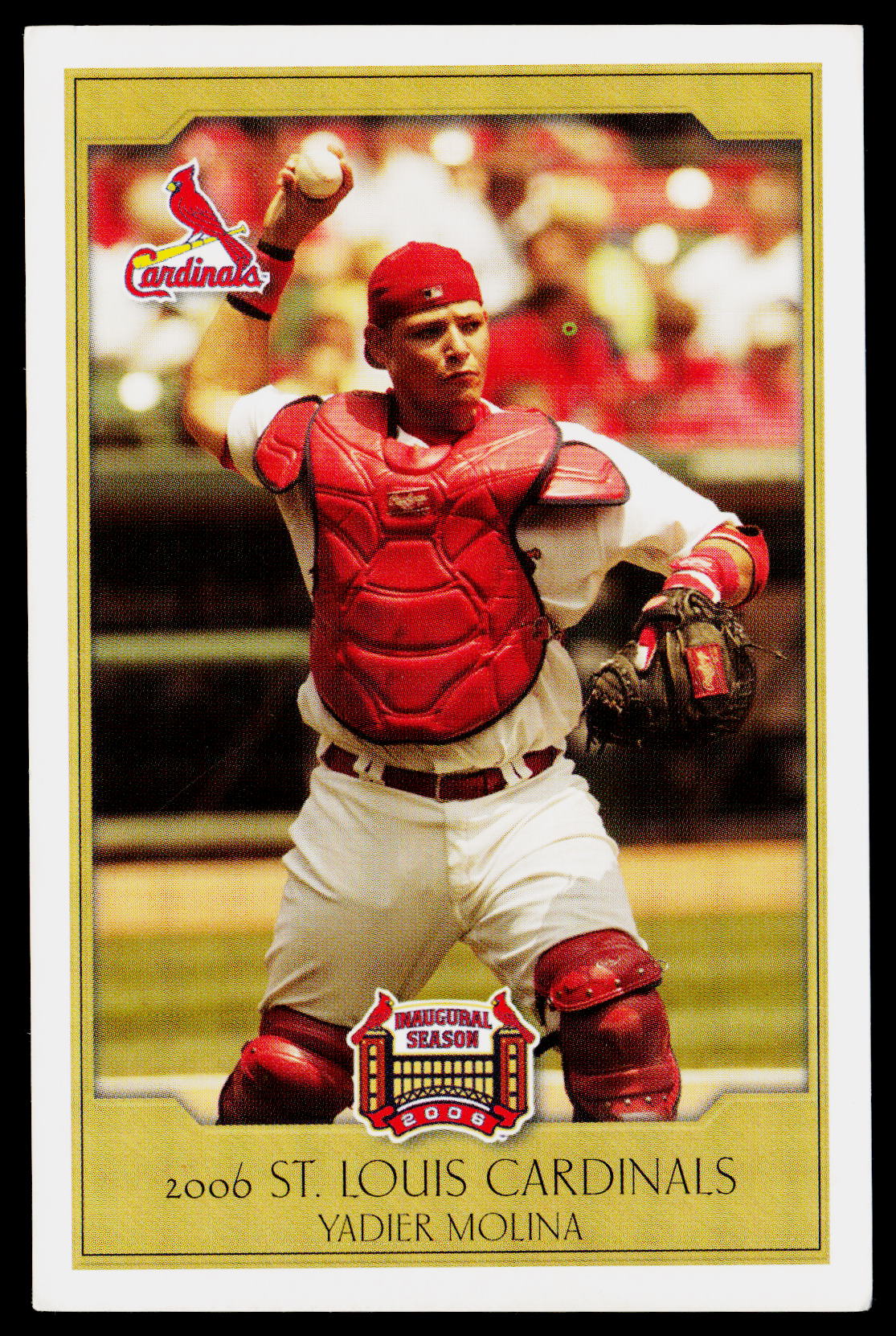 2006 St. Louis Cardinals Police SGA Yadier Molina - Image 3
