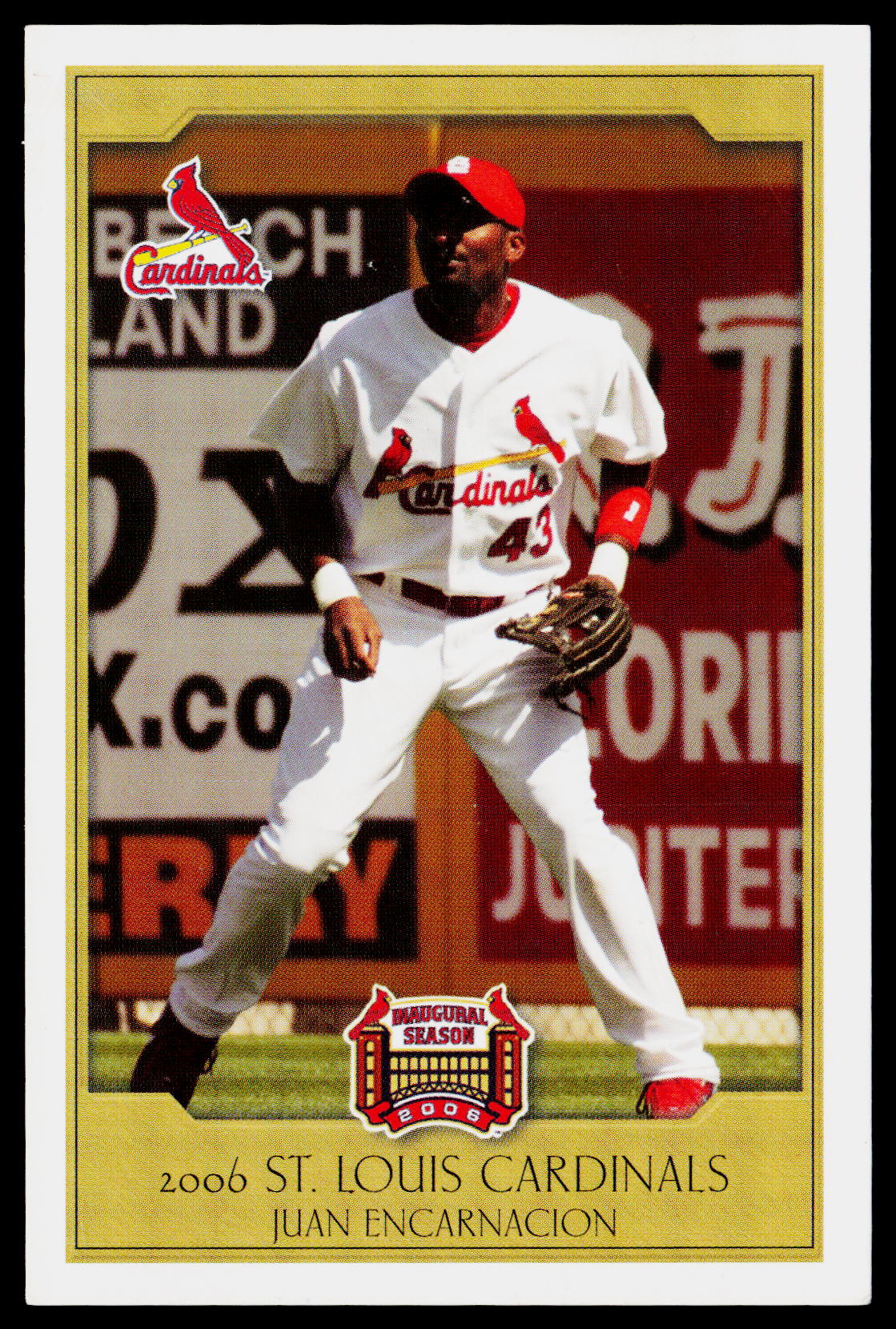 2006 St. Louis Cardinals Police SGA Juan Encarnacion - Image 7