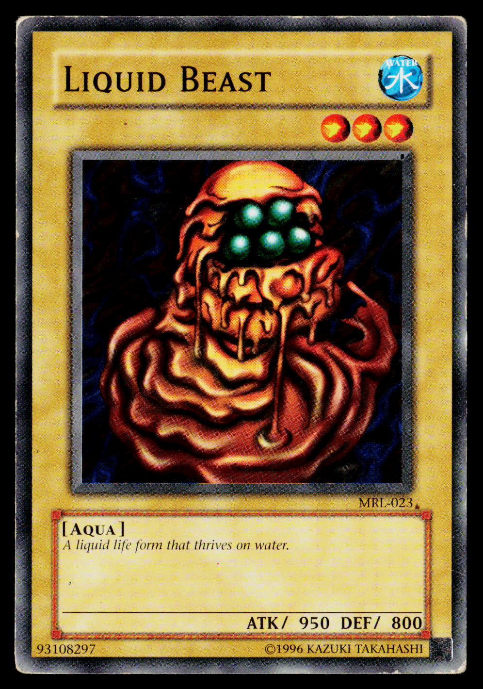 2002 Magic Ruler Liquid Beast #MRL-023
