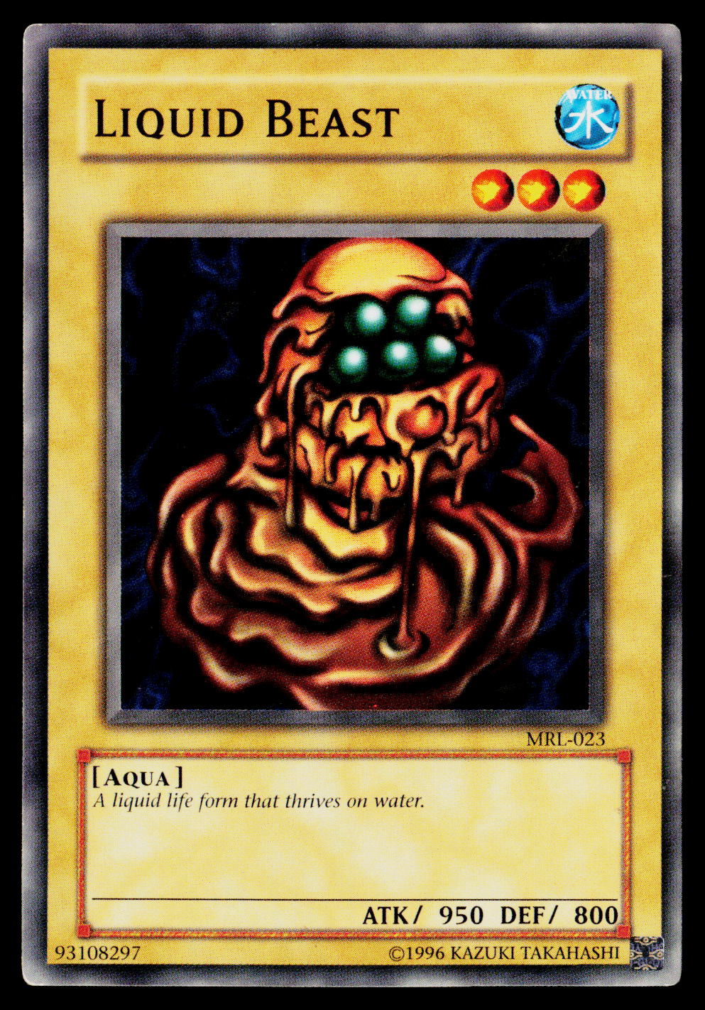 2002 Magic Ruler Liquid Beast #MRL-023 - Image 3