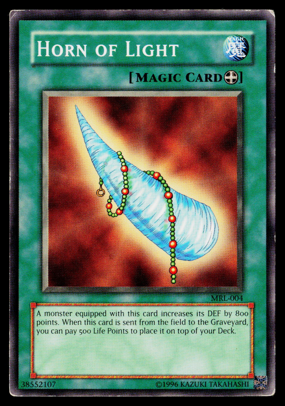 2002 Magic Ruler Horn of Light #MRL-004