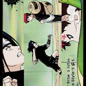 Kayou Naruto Earth Scr | Bushy Brow's Jutsu: Sasuke Style (5/6) | NREA01-R-040L1