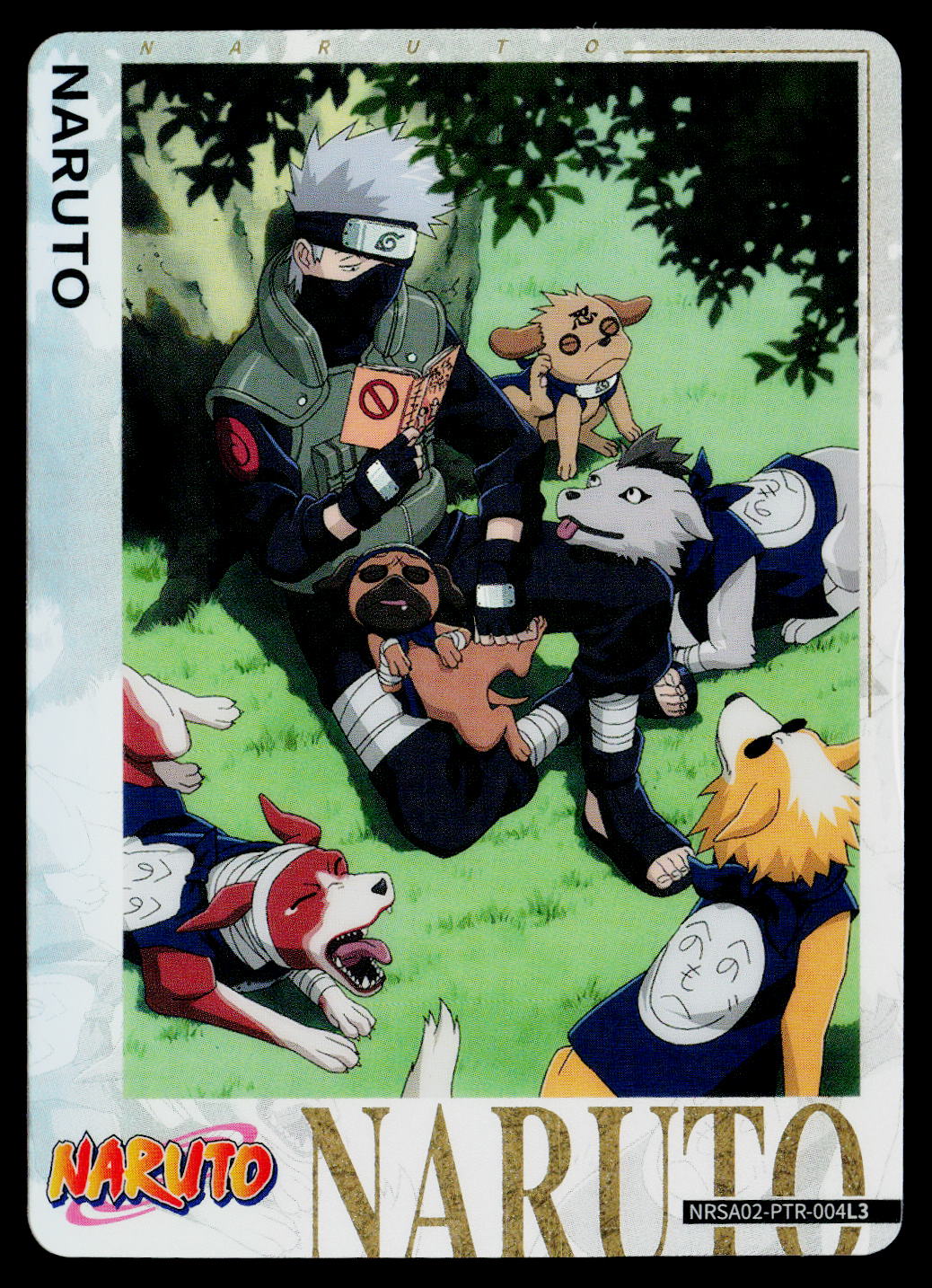 Kayou Naruto Jin 2 | NRSA02-PTR-004L3 | Kakashi Hatake / Pakkun