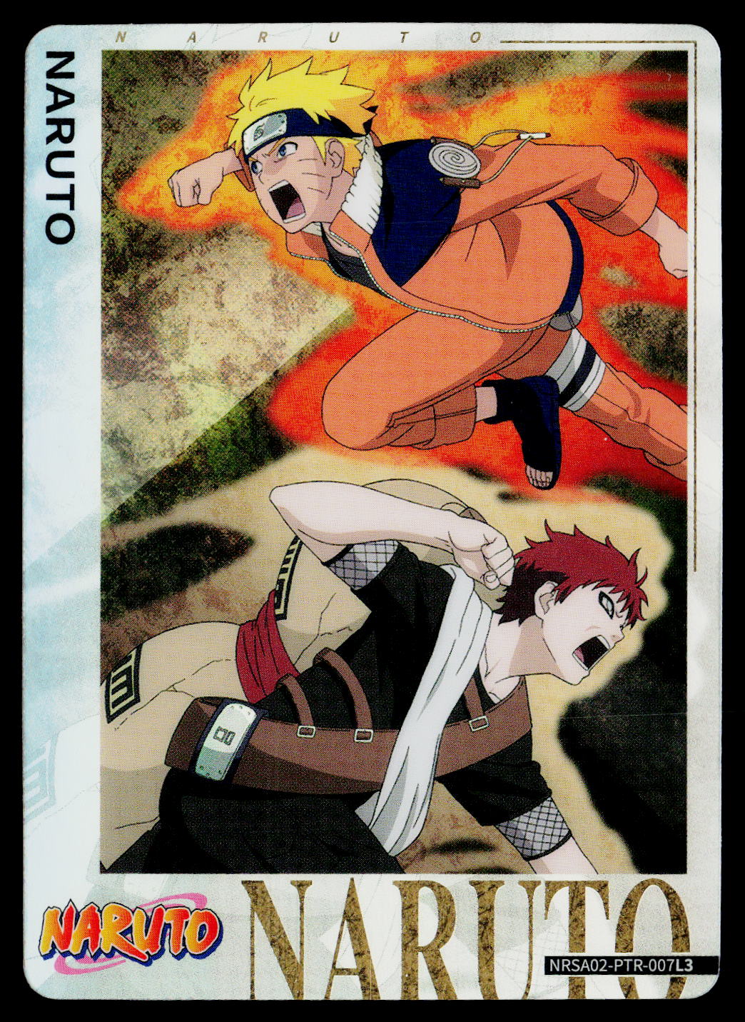 Kayou Naruto Jin 2 | NRSA02-PTR-007L3 | Naruto Uzumaki / Gaara