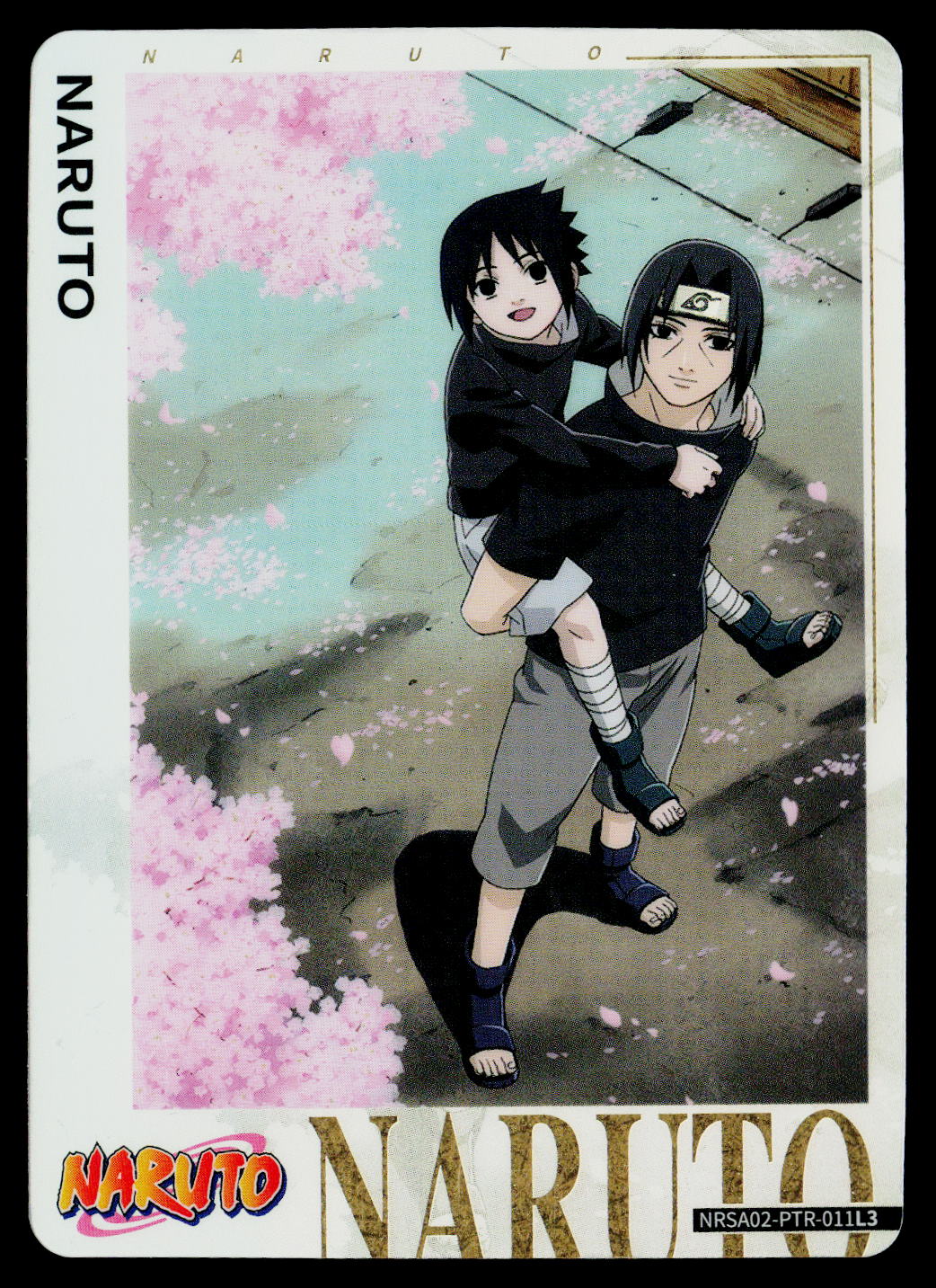 Kayou Naruto Jin 2 | NRSA02-PTR-011L3 | Itachi Uchiha / Sasuke Uchiha