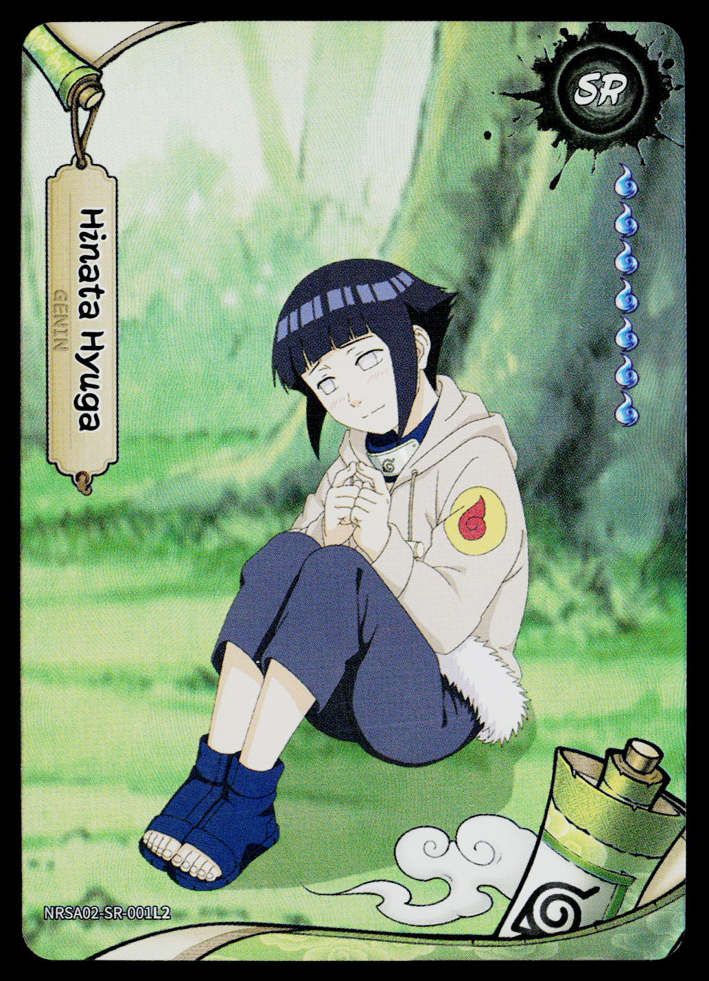 Kayou Naruto Jin 2 | NRSA02-SR-001L2 | Hinata Hyuga