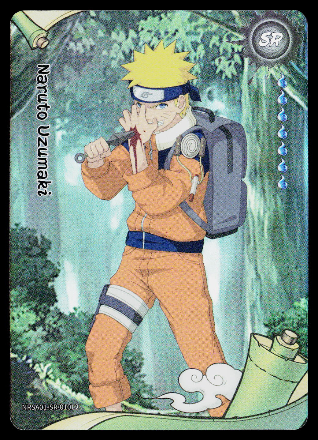 Kayou Naruto Heaven Scroll 1 | Naruto Uzumaki | NRSA01-SR-010L2 | NM