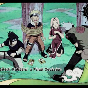 Kayou Naruto Heave | You Failed! Kakashi's Final Decision (4/5) | NRSA01-R-009L1