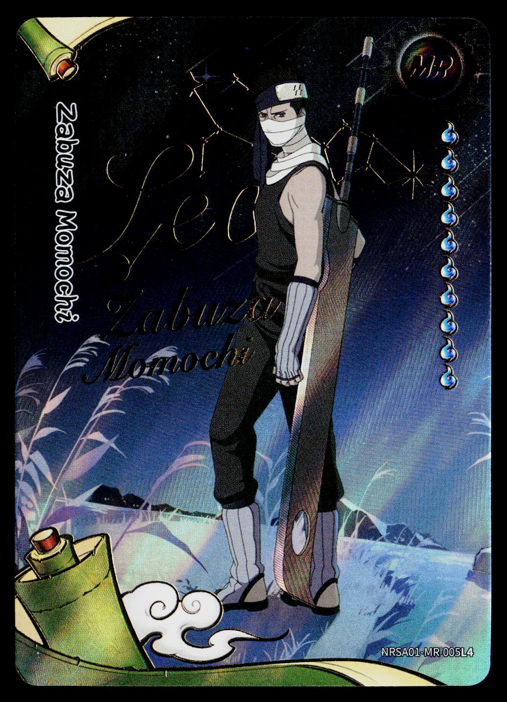 Kayou Naruto Heaven Scroll 1 | NRSA01-MR-005L4 | Zabuza Momochi Leo